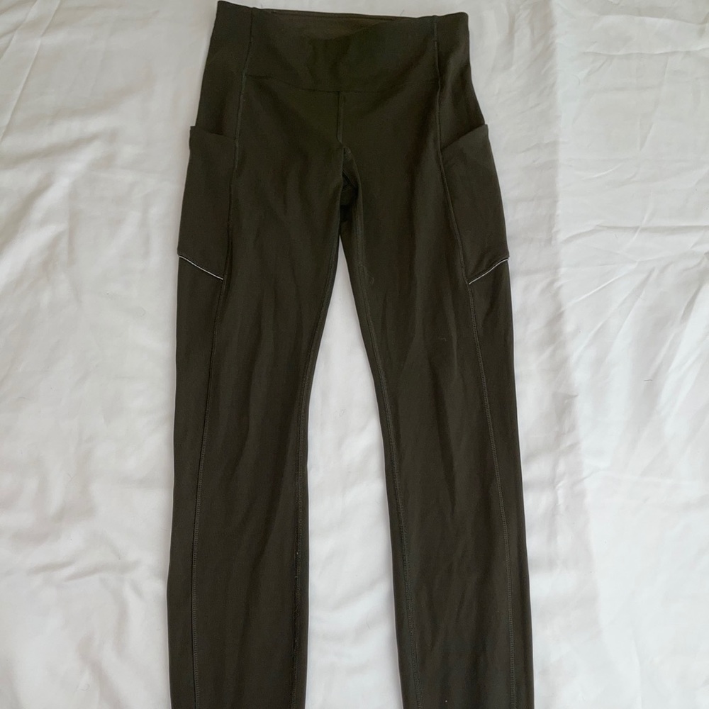 Lululemon Speed Up Tight 28” Olive Green